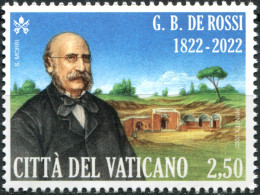 VATICAN - 2022 - STAMP MNH ** - Giovanni Battista De Rossi - Nuovi