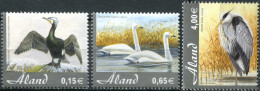 ÅLAND ISLANDS - 2005 - SET OF 3 STAMPS MNH ** - Bird Species - Aland