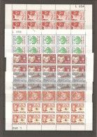 6 Different Blocks Of 10 MNH **, Stamps With Surplus.     (dk028) - Ungebraucht