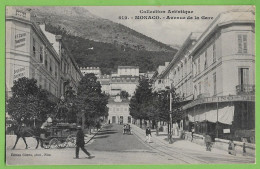 Monaco - Avenue De La Gare - France - Multi-vues, Vues Panoramiques