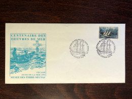 ST PIERRE & MIQUELON FDC COVER 1994 YEAR HOSPITAL SHIP HEALTH MEDICINE STAMPS - FDC