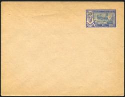 French India Postal Stationary Envelope Mint - Cartas & Documentos