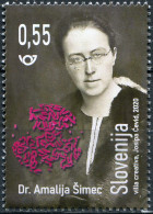 SLOVENIA - 2020 - STAMP MNH ** - Amalija Šimec (1893-1960), Bacteriologist - Slovenia