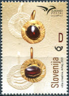 SLOVENIA - 2021 - STAMP MNH ** - Traditional Mediterranean Jewelry - Slovenia