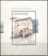 SLOVENIA - 2018 - SOUVENIR SHEET MNH ** - Rural Houses Of Slovenia - Slowenien