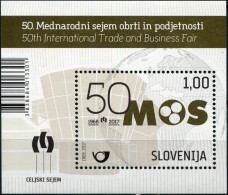 SLOVENIA - 2017 - S/S MNH ** - International Trade And Business Fair – 50 Years - Slowenien