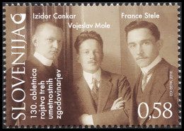 SLOVENIA - 2016 - STAMP MNH ** - 130 Years Of The Birth Of Three Art Historians - Slovénie