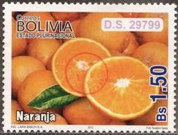 Bolivia 2018 **  CEFIBOL 2374B  (2012 #2126) Export Fruits: Oranges, Authorized For The Bolivian Post Office. - Bolivia