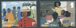 GROSSBRITANNIEN GRANDE BRETAGNE GB 2023 WINDRUSHWINDRUSH CRICKET CARNIVAL FOOD MUSIC 2V SG 5038 MI 5227 YT 5618 SN 4385 - Used Stamps