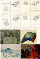 Germany, West 1971 Set Of 4 Albrecht Dürer Postal Cards With First Day Cancels - Geïllustreerde Postkaarten - Gebruikt