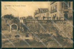Siracusa Città Fontana Aretusa Cartolina XB1484 - Siracusa