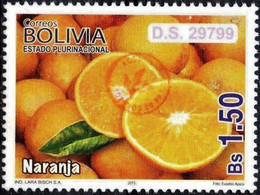 Bolivia 2018 **  CEFIBOL 2374  (2013 #2194) Export Fruits: Oranges, Authorized For The Bolivian Post Office. - Bolivia