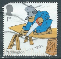 GROSSBRITANNIEN GRANDE BRETAGNE GB 2023 PADDINGTON: SAWING WOOD 1ST USED DAMAGED SG 5064 MI 5280 YT 5671 SN 4414 - Usati