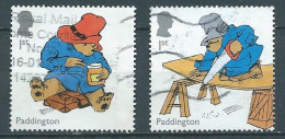 GROSSBRITANNIEN GRANDE BRETAGNE GB 2023 PADDINGTON SET 2V USED SG 5063-4 MI 5279-80 YT 5670-1 SN 4413-4 - Gebraucht