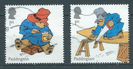 GROSSBRITANNIEN GRANDE BRETAGNE GB 2023 PADDINGTON SET 2V USED SG 5063-4 MI 5279-80 YT 5670-1 SN 4413-4 - Gebraucht