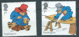 GROSSBRITANNIEN GRANDE BRETAGNE GB 2023 PADDINGTON SET 2V USED SG 5063-4 MI 5279-80 YT 5670-1 SN 4413-4 - Gebraucht