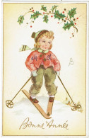 Child  Bonne Année Ski - Dessins D'enfants