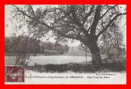 CPA (78) GRIGNON.  Ecole Nationale D'Agriculture De Grignon (1867 à 1918). Une Vue Du Parc...J615 - Grignon