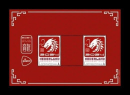 Netherlands (GP) 2024 Lunar New Year. Year Of The Dragon MNH ** - Neufs