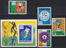 F-EX46613 NIGER MNH 1978 SOCCER WOLRD CHAMPIONSHIP.  - 1978 – Argentina