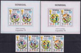 F-EX46616 SENEGAL MNH 1977 SOCCER WOLRD CHAMPIONSHIP. - 1978 – Argentina