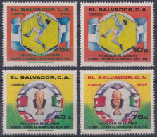 F-EX47564 EL SALVADOR MNH 1981 SPAIN SOCCER FUTBOL CHAMPIONSHIP. - 1982 – Espagne