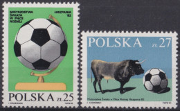 F-EX47565 POLAND MNH 1981 SPAIN SOCCER FUTBOL CHAMPIONSHIP. - 1982 – Espagne