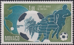 F-EX48299 MONACO MNH 1982 WORLD SOCCER FOOTBALL CUP SPAIN. - 1978 – Argentine