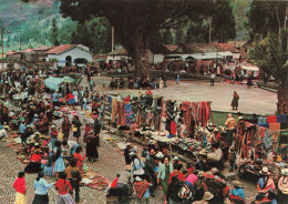 CPSM Cusco-Péru-Mercado Tipico De Pisaq-Timbre   L2770 - Pérou