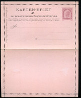 Rohrpost-Kartenbrief RK4 Postfrisch 1892 Kat.30,00€ - Kartenbriefe