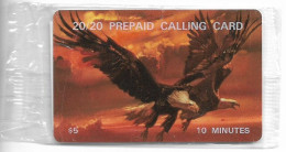 USA - LDDS Worldcom - Bald Eagles Flying (20/20 Prepaid), 1997, Remote Mem. 5$, NSB - Andere & Zonder Classificatie