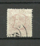 BRAZIL Brazilia O 1884 Michel 55 O - Gebruikt