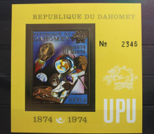 Dahomey Block 42 Postfrisch Weltpostverein UPU #SL402 - Benin - Dahomey (1960-...)