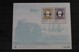 Portugal Madeira Block 1 Mit 62-63 Postfrisch #VK570 - Madère