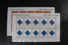Kosovo 18-19 Postfrisch Als Kleinbogensatz #VW383 - Kosovo