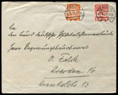 Danzig, 193xb + 202, Brief - Lettres & Documents