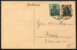 Danzig, 1+ 18, Brief - Lettres & Documents