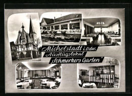 AK Michelstadt /Odw., Ausflugslokal Schmerkers Garten Mit Terrasse Und Bar  - Michelstadt