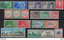 New Zealand Various Series 20v. MNH - Années Complètes