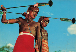 CPSM Samburu-Warriors-Kenya-Timbre   L2771 - Kenya