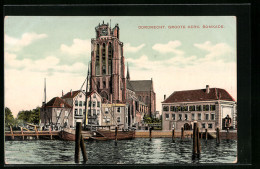 AK Dordrecht, Groote Kerk, Bomkade  - Dordrecht