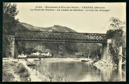 A69  FRANCE CPA ENVIRONS D' AIX LES BAINS - CHANAZ SAVOIE , LE PONT DE PORTOU - Collections & Lots