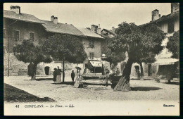 A69  FRANCE CPA CONFLANS - LA PLACE - Collezioni E Lotti