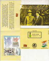 World Scout Founders Day, Booklet India INPEX 2013, Scouting, - Cartas & Documentos