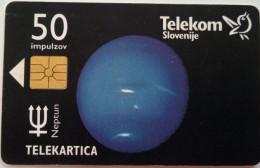 Slovenia 50 Units Chip Card - Neptun / Sosoben Postni Paket - Slovénie