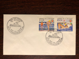 SALVADOR FDC COVER 1992 YEAR RED CROSS HEALTH MEDICINE STAMPS - El Salvador