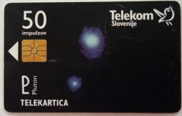 Slovenia 50 Units Chip Card - Pluton / EMS ( Posta Slovenije - Eslovenia