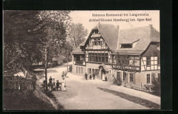 AK Langensalza, Böhmen-Restaurant Von Egon Kerl  - Bad Langensalza
