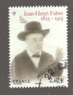 FRANCE 2015 OBLITERE JEAN HENRI FABRE YT 4980 - - Oblitérés