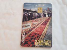 Guatemala-(gua-25A)-Semana Santa-(9)-(ladatel Q.20)-(0004061569)-used Card+1card Prepiad Free - Guatemala